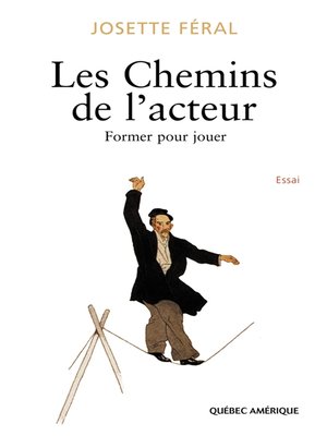 cover image of Les Chemins de l'acteur